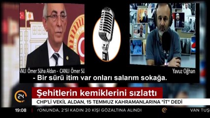 Şehitlerin kemiklerini sızlattı