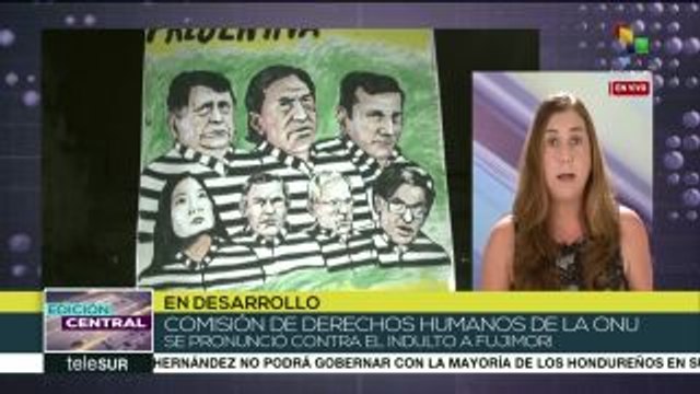 ONU lamenta indulto otorgado a Alberto Fujimori en Perú