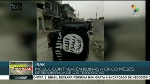 Irak: Mosul continúa en ruinas a cinco meses de su liberación