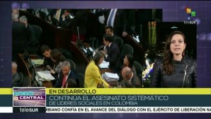 Colombia: casi 170 líderes sociales asesinados durante 2017