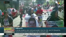 México: padres de los 43 marchan hasta la Basílica de Guadalupe