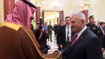 Başbakan Yıldırım, Veliaht Prens ve Savunma Bakanı bin Selman ile görüştü - RİYAD