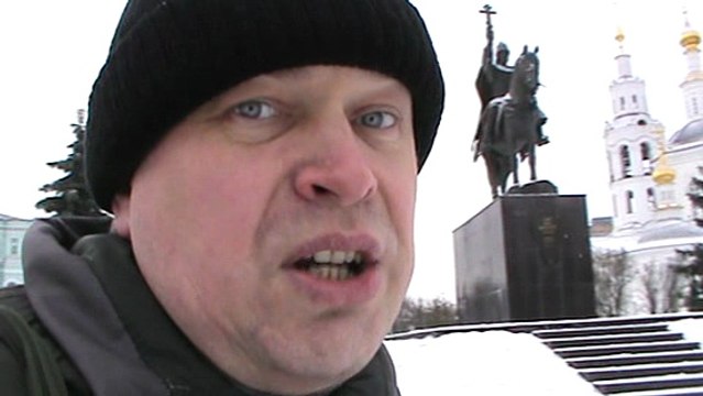 С новым годом памятник Иван Грозный, Город Орёл, Геннадий Горин