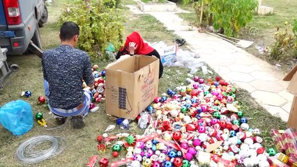 Kerkük'te yılbaşı kutlamaları için hazırlıklara başlandı