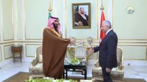 Başbakan Yıldırım, Suudi Arabistan Veliaht Prensi Salman ile Görüştü