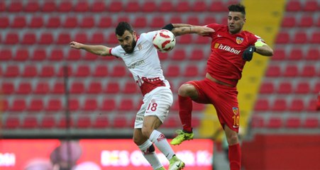 Kayserispor Türkiye Kupasında Antalyaspor'u 3-1 Yendi