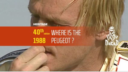 40th edition - N°28 - Where is the Peugeot? 1988:  - Dakar 2018