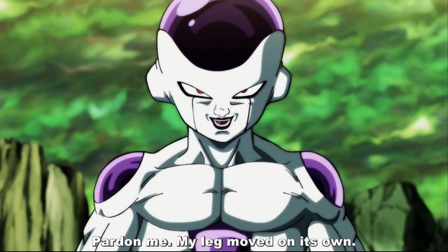 Frieza Saves Goku in Battle vs Anilaza HD