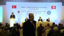 Tunus-Türkiye Yatırım ve İş Forumu - Nihat Zeybekci (1) - TUNUS