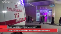 Okul bahçesinde pompalı dehşeti:7 yaralı