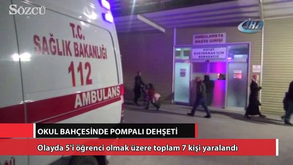 Download Video: Okul bahçesinde pompalı dehşeti:7 yaralı