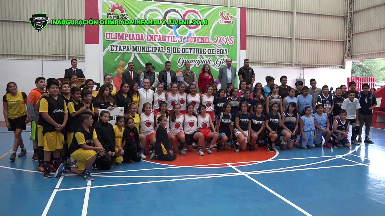 Inauguracion Olimpiadas Infantil y Juvenil