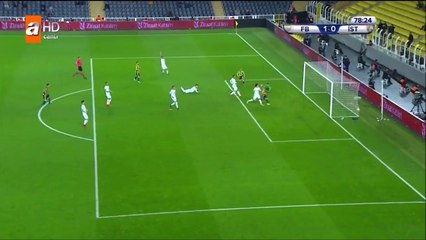 Roberto Soldado Goal - Fenerbahçe SK vs İstanbulspor AŞ 1-0  27.12.2017 (HD)