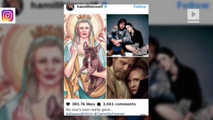 Mark Hamill Posted an Amazing Tribute to Carrie Fisher One Year After her Death