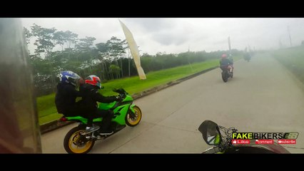 Funny Crash Kawasaki Ninja 300