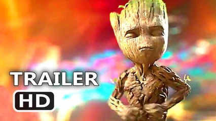 GUARDIANS OF THE GALAXY 2 - Full BABY GROOT Dance Clip