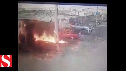 sınmak isteyen çocuk alevler içinde kaldı