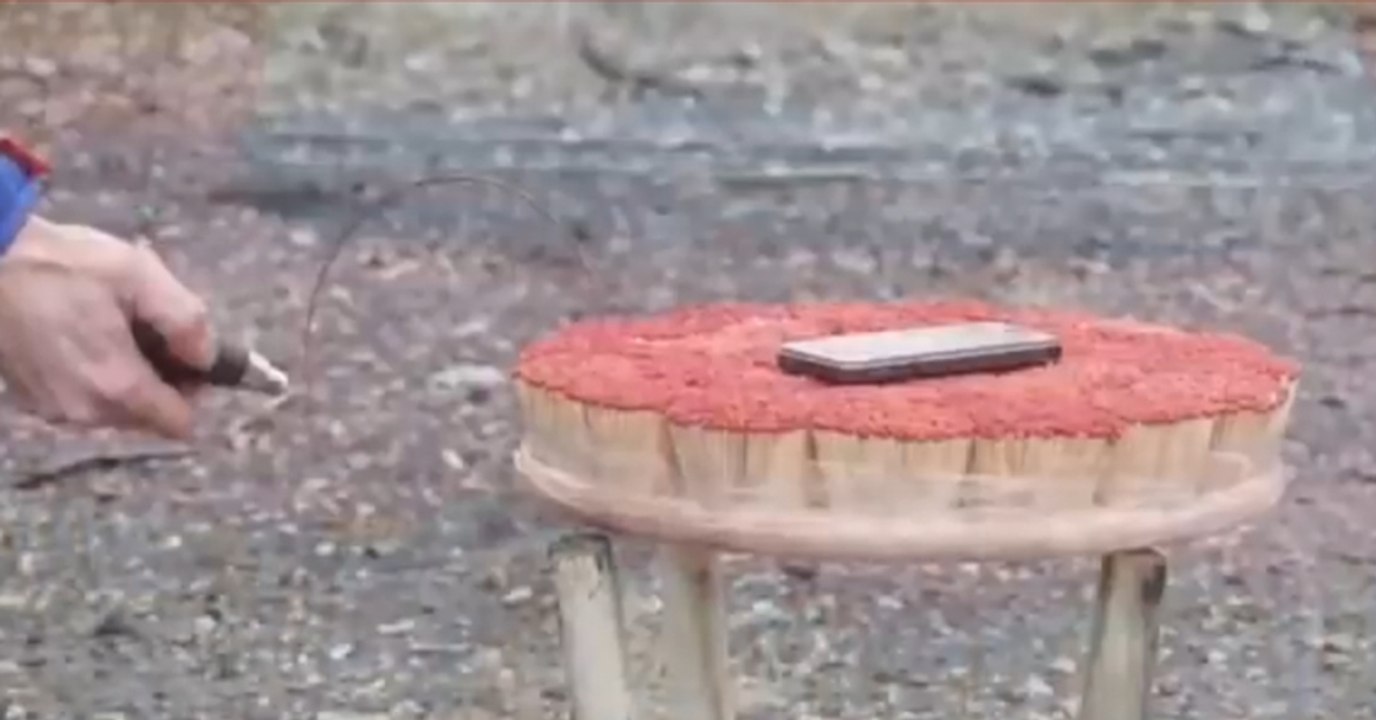 20 Thousand Matchsticks and One iPhone!