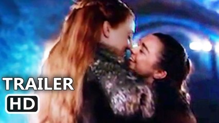 GAME OF THRONES : Arya and Sansa KISS ?