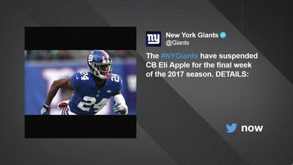 Ian Rapoport explains why Eli Apple was suspended