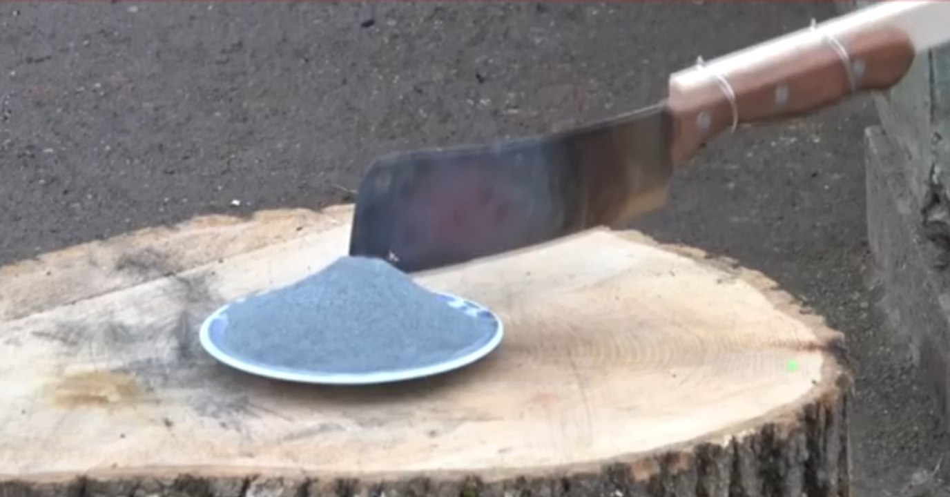 Fire Knife and Gunpowder Experiment!