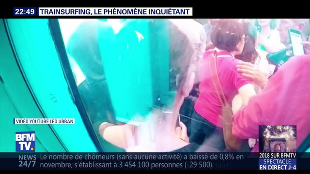 Train-surfing , le phénomène inquiétant