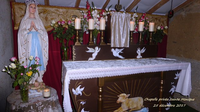 Salve Regina Vêpres de l'Immaculée Conception 8 décembre 2017 Ferme aux mille lumières Ciné Art Loisir