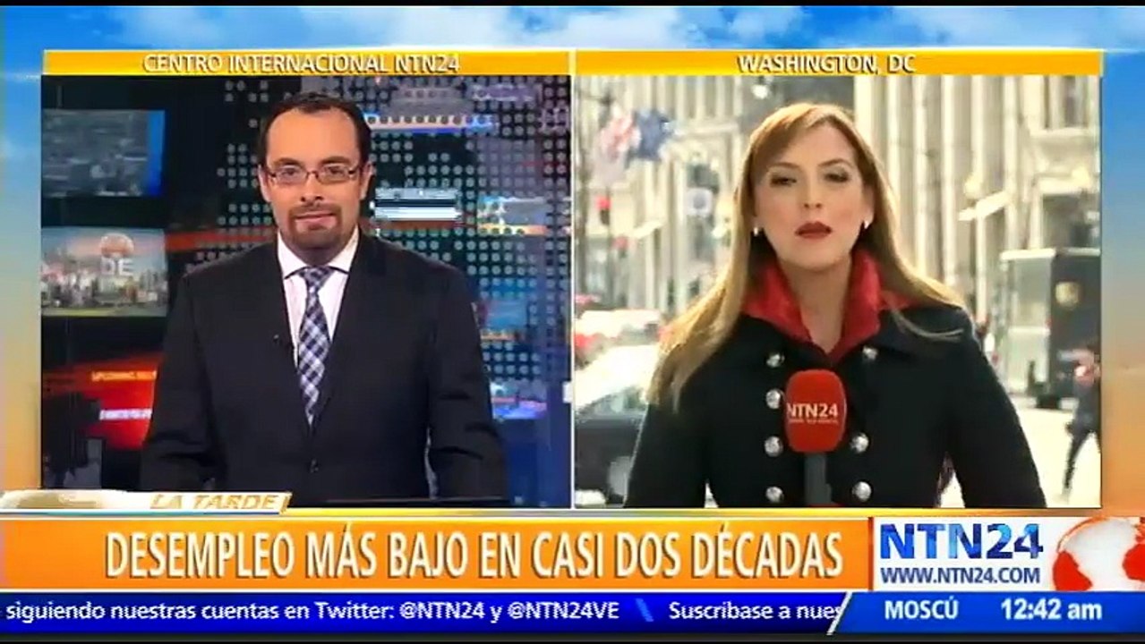 El desempleo en Estados Unidos en el 2017 es el más bajo de casi dos décadas