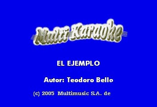 Los Tigres Del Norte - El ejemplo (Karaoke)