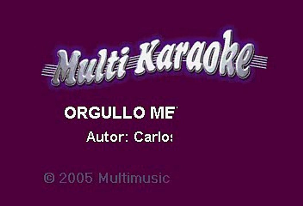 LOS TIGRES DEL NORTE - ORGULLO MEXICANO (KARAOKE)