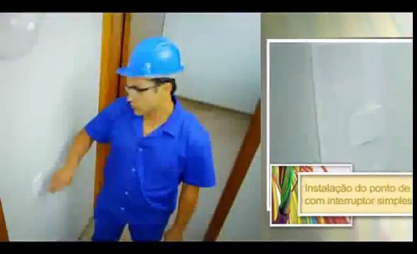 Eletricista 07 instalação de ponto de iluminação - Construção Civil - Agora Cursos Online