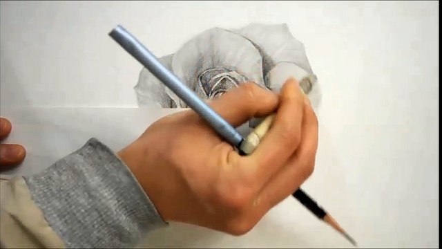 꽃(장미)그리기 - 연필그림 [Pencil drawing/flower(rose)]
