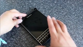 Hands-on with the Leather Flex Shell for BlackBerry Passport-Y6M