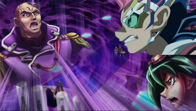 Yuma Tsukumo & Yuya Sakaki Vs Akaba Leo YGOPRO Anime Duel Episode 10