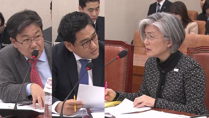 임종석 대신 거센 추궁받은 강경화 장관 / YTN