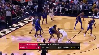 Anthony Davis (25_10_5) and DeMarcus Cousins (35_15_5) Dominate vs. Clippers _ November