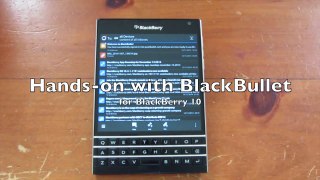 Hands-on with BlackBullet - third party Pushbullet client for BlackBerry 10