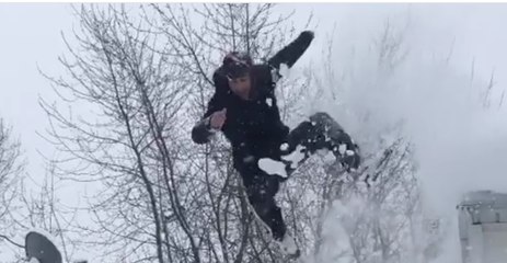 Erie Man Jumps Off Roof, Lands in Nearly Five Feet of Fresh Snow