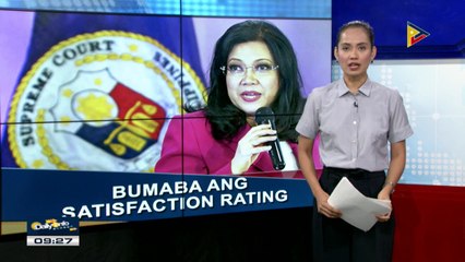 SWS: Net satisfactory rating ni CJ Sereno, patuloy na bumababa