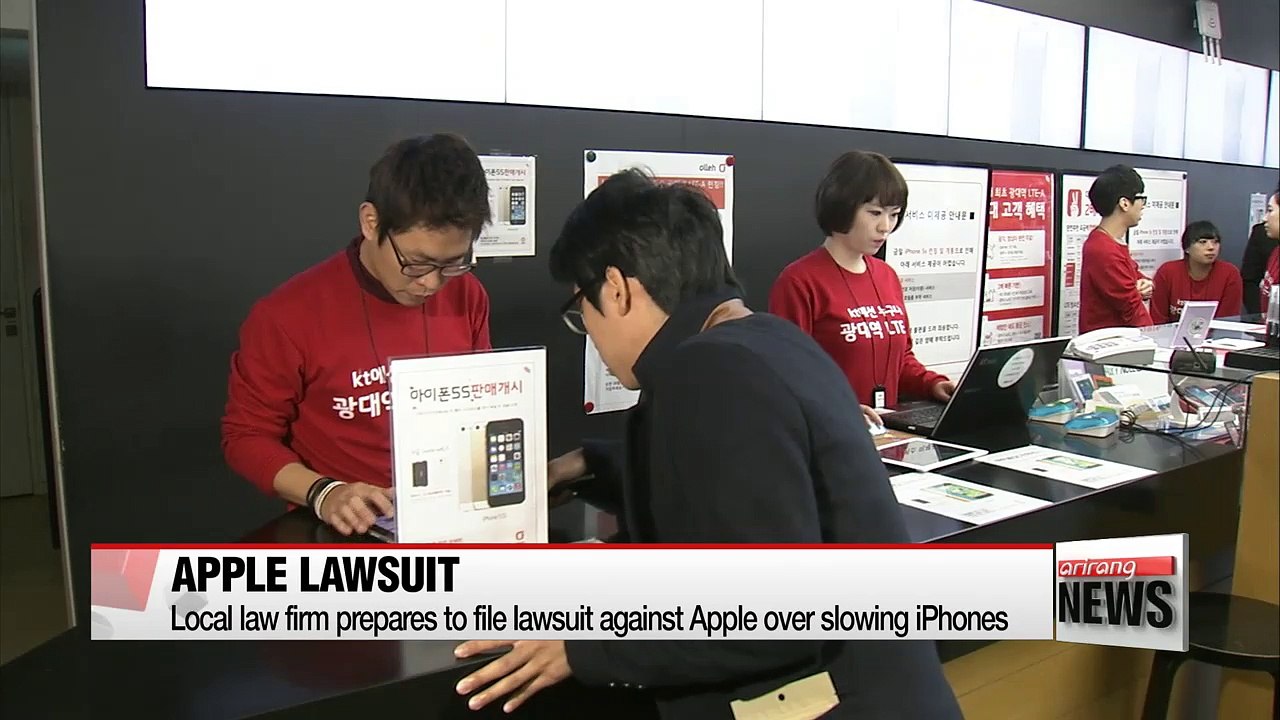 Local law firm prepares to file lawsuit against Apple over slowing iPhones