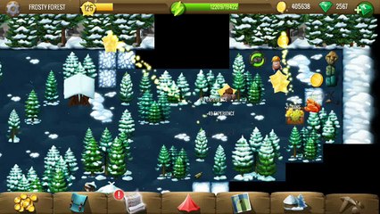 Frosty forest - Christmas 2017 - Diggy's Adventure