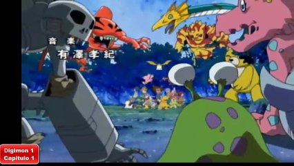 Digimon Temporada 1 capitulo 1 parte 1