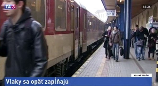 Ponovoročné vlaky ZSSK 18 (20171227)