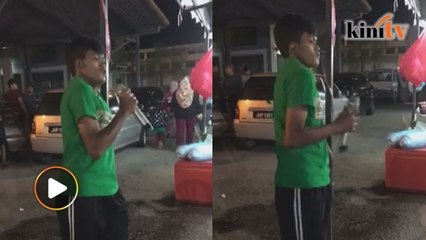 Nyanyian Zulfahmie tular, dalam kekurangan ada kelebihan