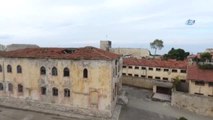 Restoran Yapılması Planlanan Tarihi Sinop Cezaevi Havadan Görüntülendi