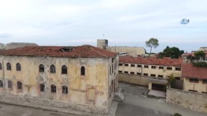 Restoran Yapılması Planlanan Tarihi Sinop Cezaevi Havadan Görüntülendi