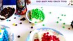 Learn Colors with M&M's Decorating Ice Cream IRL for Children, Toddlers and Babies-c