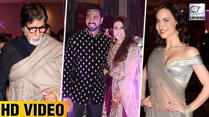 Celebs At Krunal Pandya's Wedding Reception | FULL VIDEO