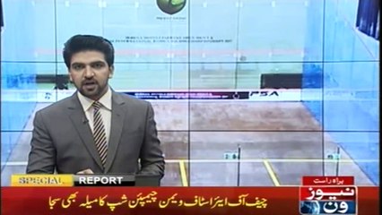 After ten years, International Squash Tournament held in Pakistan