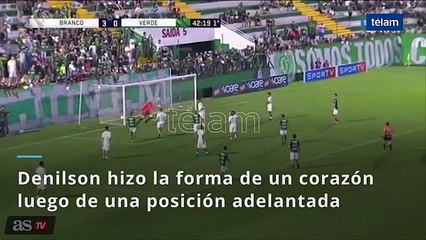 Kadın hakeme kalp gönderen Denilson